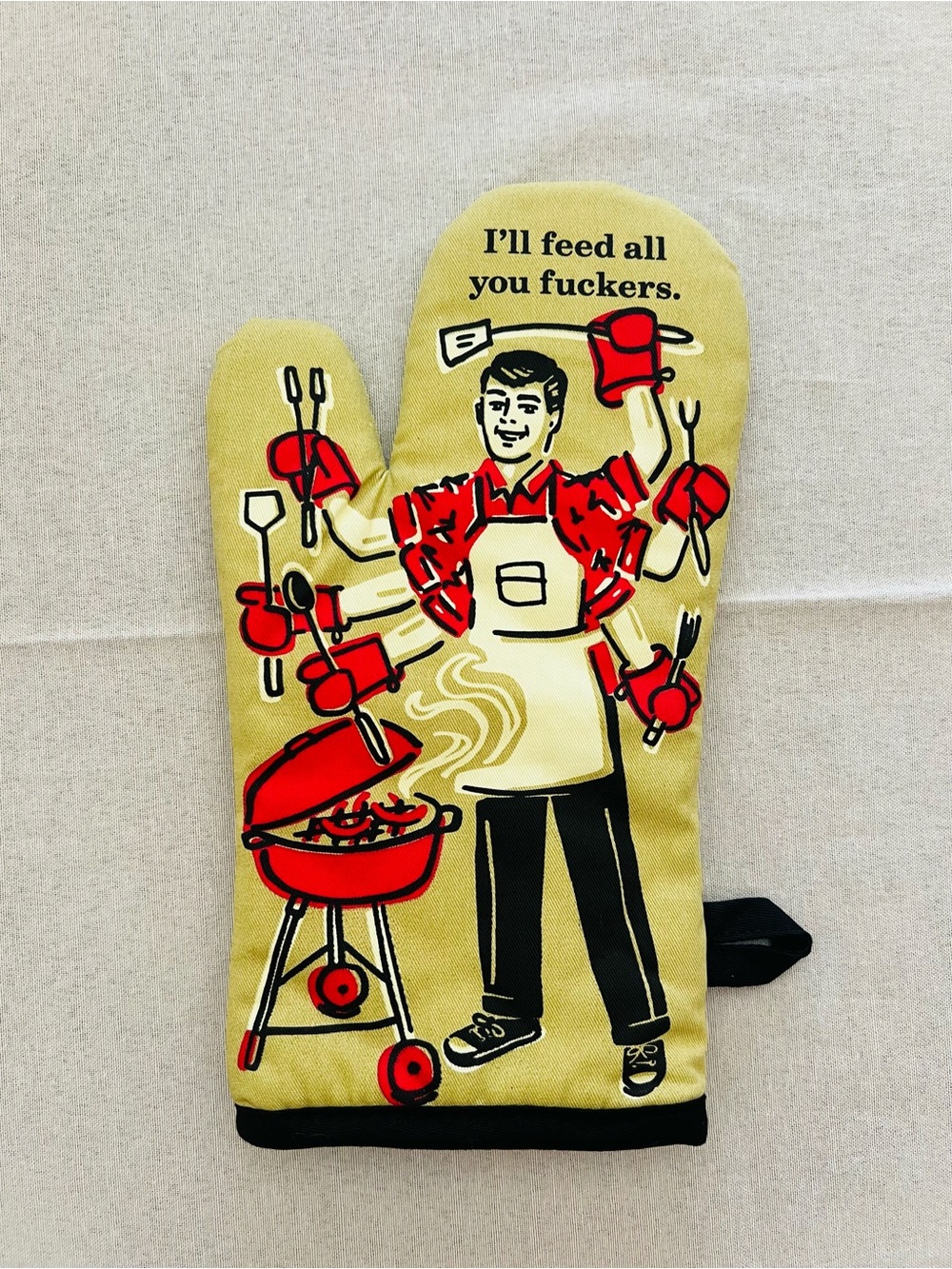 Funny Adult Kitchen Oven Mitt
